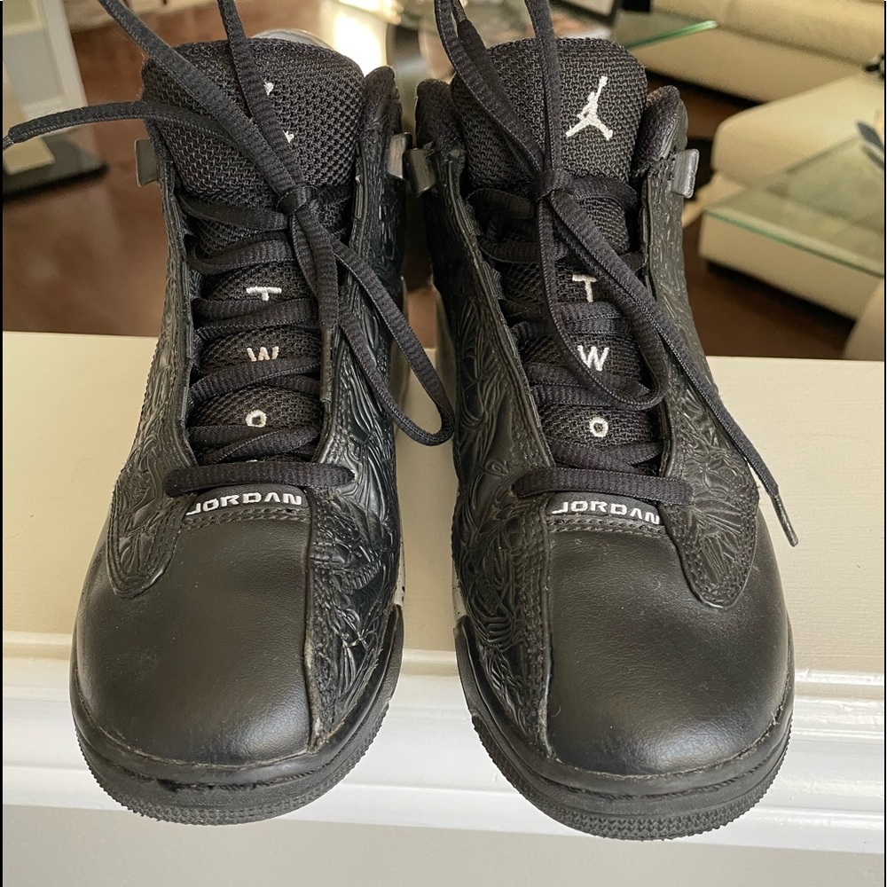 Jordan black and grey sneakers